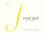 J Vineyards California Pinot Gris 2010 Front Label