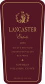 Lancaster Sophia's Hillside Cuvee 2006 Front Label