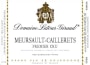 Domaine Latour-Giraud Meursault Les Caillerets Premier Cru Rouge 2014 Front Label
