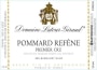 Domaine Latour-Giraud Pommard Refene Premier Cru 2012 Front Label