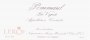Domaine Leroy Pommard Les Vignots 2005 Front Label