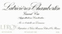 Domaine Leroy Latricieres-Chambertin Grand Cru 2005 Front Label
