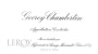 Domaine Leroy Gevrey-Chambertin 2010 Front Label