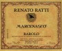 Renato Ratti Marcenasco Barolo 2007 Front Label