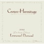 Emmanuel Darnaud Crozes-Hermitage Les Trois Chenes 2009 Front Label