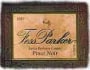 Fess Parker Santa Barbara Pinot Noir 1996 Front Label