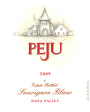 Peju Winery Napa Valley Sauvignon Blanc 2009 Front Label