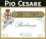 Pio Cesare Barbaresco 2007 Front Label