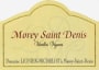 Lignier-Michelot Morey-St-Denis Vieilles Vignes 2009 Front Label