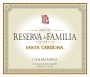 Santa Carolina Reserva de Familia Carmenere 2007 Front Label