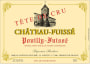 Chateau Fuisse Pouilly-Fuisse Tete de Cru 2009 Front Label