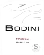 Bodini Malbec 2010 Front Label