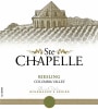 Ste. Chapelle Winemakers Riesling 2009 Front Label