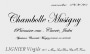 Lignier-Michelot Chambolle-Musigny Cuvee Jules Premier Cru 2006 Front Label