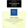 Wyndham Bin 333 Pinot Noir 2008 Front Label