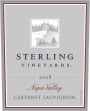 Sterling Napa Cabernet Sauvignon 2008 Front Label