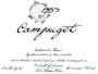Chateau de Campuget 1753 Syrah 2007 Front Label