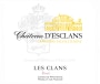 Chateau d'Esclans Les Clans Rose 2008 Front Label