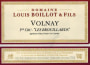 Domaine Louis Boillot Volnay Les Brouillards Premier Cru 2013 Front Label