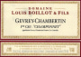 Domaine Louis Boillot Gevrey-Chambertin Champonnet Premier Cru 2012 Front Label