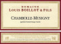 Domaine Louis Boillot Chambolle-Musigny 2013 Front Label