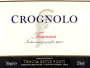 Tenuta Sette Ponti Crognolo 2009 Front Label