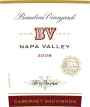 Beaulieu Vineyard Napa Valley Cabernet Sauvignon 2008 Front Label