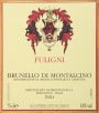 Fuligni Brunello di Montalcino 2006 Front Label