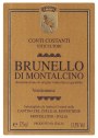 Conti Costanti Brunello di Montalcino 2006 Front Label