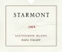 Starmont Sauvignon Blanc 2009 Front Label