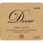 Drew McDougall Ranch Vineyard Pinot Noir 2009 Front Label