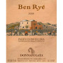 Donnafugata Ben Rye (375ML half-bottle) 2008 Front Label
