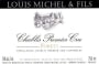 Louis Michel Chablis Forets Premier Cru 2012 Front Label