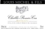 Louis Michel Chablis Butteaux Premier Cru 2012 Front Label