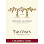 Two Vines Columbia Valley Cabernet Sauvignon 2009 Front Label