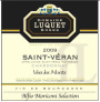R. Luquet Saint-Veran Vers les Monts 2009 Front Label