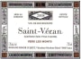 R. Luquet Saint-Veran Vers les Monts 2008 Front Label