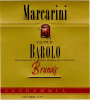 Marcarini Barolo Brunate (375ML half-bottle) 2007 Front Label