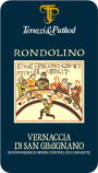 Teruzzi Rondolino Vernaccia di San Gimignano 2009 Front Label