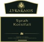 Lyrarakis Kotsifali Syrah 2013 Front Label