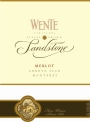 Wente Sandstone Merlot 2009 Front Label