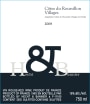Hecht & Bannier Cotes du Roussillon Villages 2008 Front Label