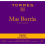 Torres Pinot Noir Mas Borras 2008 Front Label