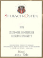 Selbach Oster Zeltinger Sonnenuhr Riesling Kabinett 2008 Front Label
