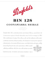 Penfolds Bin 128 Coonawarra Shiraz 1993 Front Label