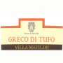 Villa Matilde Greco di Tufo 2009 Front Label