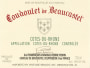 Chateau de Beaucastel Coudoulet Rouge 2009 Front Label