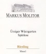 Markus Molitor Urziger Wurzgarten Riesling Spatlese 2009 Front Label
