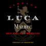 Luca Malbec 2009 Front Label