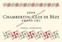 Marchand-Tawse Chambertin-Clos de Beze Grand Cru 2009 Front Label